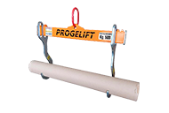 bilancino personalizzato con staffe regolabili per la presa di tubi e bobine